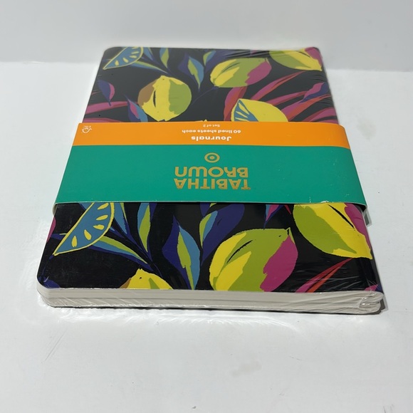 Tabitha Brown LIMITED EDITION Lemon Print Soft Cover Journal Set - Picture 9 of 12